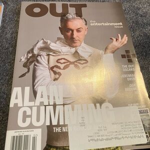 Out Magazine / The Advocate - JAN FEB 2025 - Entertainment Issue w/ Alan Cumming